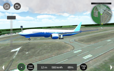 اسکرین شات بازی Flight Sim 1