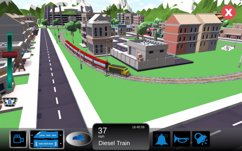 اسکرین شات 8 بازی Kids Train Sim