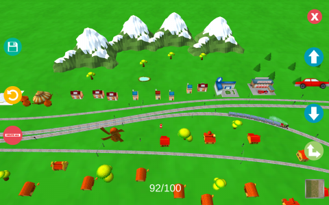 اسکرین شات 7 بازی Kids Train Sim