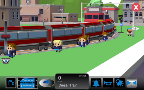 اسکرین شات بازی Kids Train Sim 5
