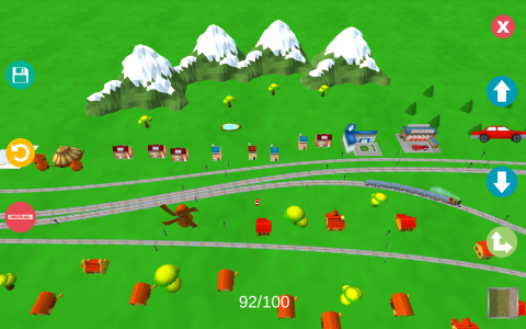 اسکرین شات 7 بازی Kids Train Sim