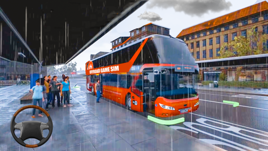 اسکرین شات 3 برنامه Hill Coach Bus Simulator 2023