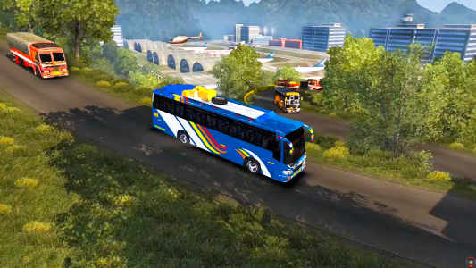 اسکرین شات 5 برنامه Hill Coach Bus Simulator 2023