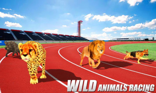 اسکرین شات برنامه Forest Animals Racing - Wild Animal Battle 2019 5