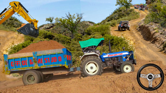 اسکرین شات بازی Cargo Tractor Trolley Game 23 3