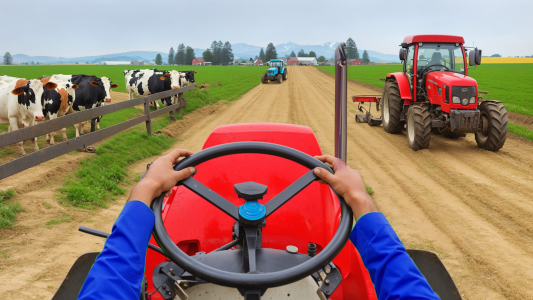اسکرین شات بازی Cargo Tractor Trolley Game 23 4