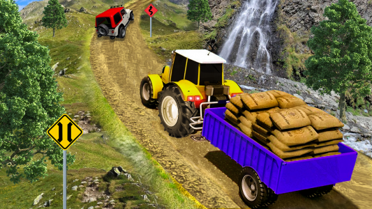 اسکرین شات بازی Cargo Tractor Trolley Game 25 2