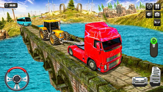 اسکرین شات 4 بازی Real Truck Pulling Simulator