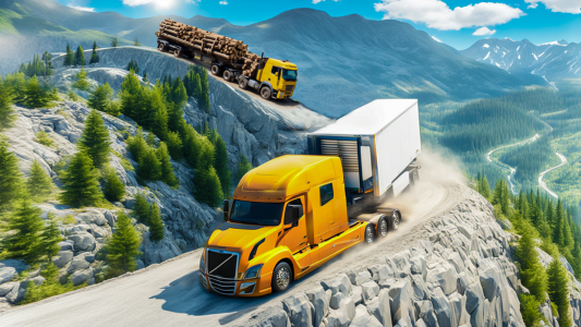 اسکرین شات بازی Truck Simulator : Future Truck 5