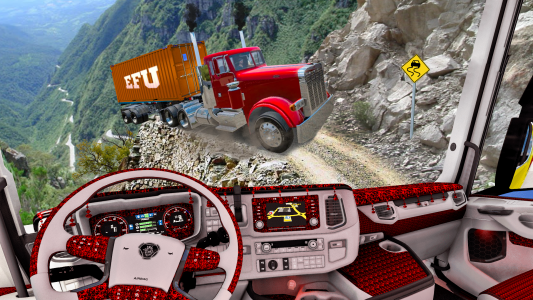 اسکرین شات بازی Truck Simulator : Future Truck 3