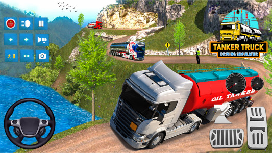 اسکرین شات بازی Tanker Truck Driving Simulator 2