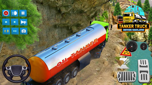 اسکرین شات بازی Tanker Truck Driving Simulator 3