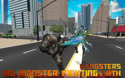 اسکرین شات برنامه Superhero Monster Warrior Legend City Battle 2