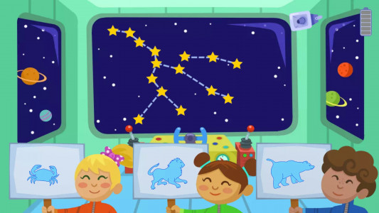 اسکرین شات بازی Kiddos in Space - Kids Games 3