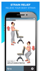 اسکرین شات 6 برنامه Office Workout Exercises