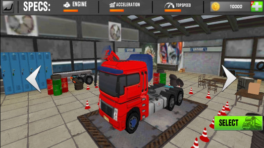 اسکرین شات برنامه Truck Simulator : Truck Games 3