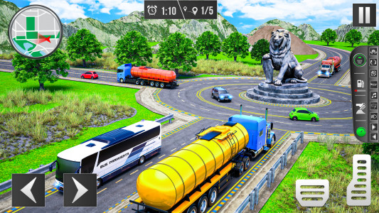 اسکرین شات برنامه Truck Simulator : Truck Games 8