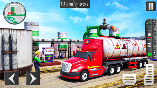 اسکرین شات برنامه Truck Simulator : Truck Games 3