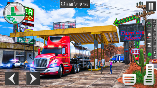 اسکرین شات 5 برنامه Truck Simulator : Truck Games