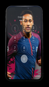 اسکرین شات برنامه Lock Screen for Neymar + Wallpapers 2
