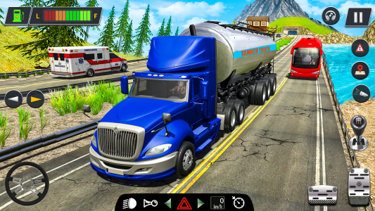 اسکرین شات بازی Oil Tanker Truck: Driving Game 3