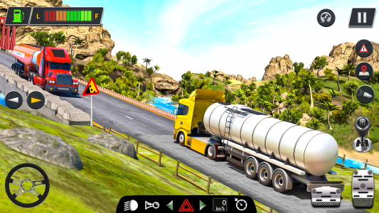 اسکرین شات بازی Oil Tanker Truck: Driving Game 2