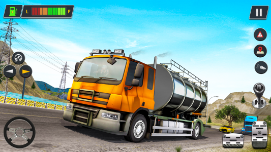 اسکرین شات بازی Oil Tanker Truck: Driving Game 6