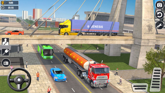 اسکرین شات 4 بازی Truck Games:Truck Driving Game