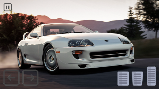 اسکرین شات بازی Toyota Supra - Turbo Drift 3d 1