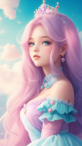اسکرین شات 2 برنامه Cute Girly Wallpapers
