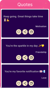 اسکرین شات 4 برنامه Cute Girly Wallpapers