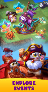 اسکرین شات بازی Merge Cats: Magic games 3