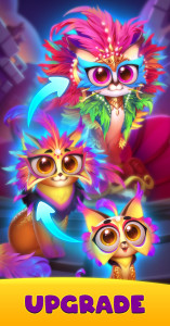 اسکرین شات بازی Merge Cats: Magic games 4