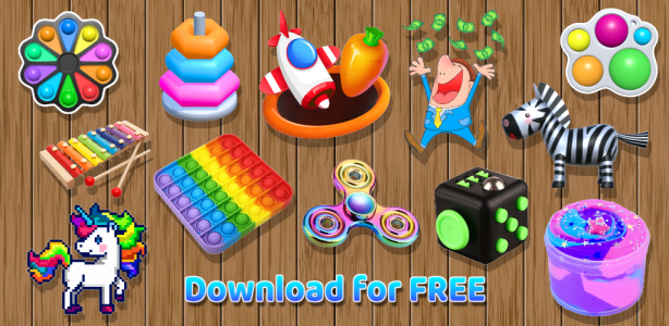 اسکرین شات بازی ASMR Toys 3D - Pop It Fidget 7