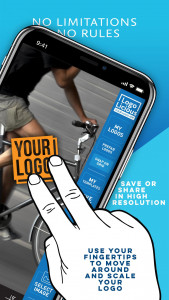 اسکرین شات برنامه LogoLicious Add Your Logo App 3