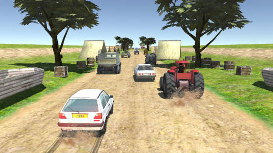اسکرین شات بازی Old Classic Car Race Simulator 4