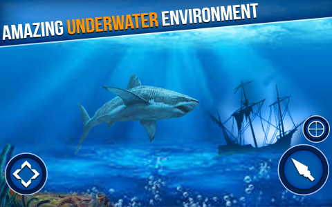 اسکرین شات 2 بازی Shark Hunter Spearfishing Game