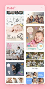 اسکرین شات 4 برنامه Baby Photo Editor: Frames