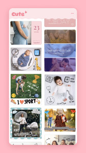 اسکرین شات 6 برنامه Baby Photo Editor: Frames