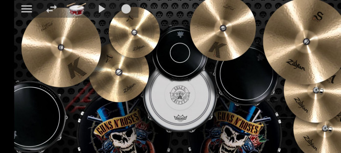 اسکرین شات برنامه Mega Drum - Drumming App 3