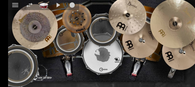 اسکرین شات برنامه Mega Drum - Drumming App 5