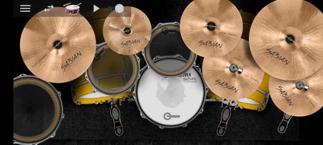 اسکرین شات برنامه Mega Drum - Drumming App 1