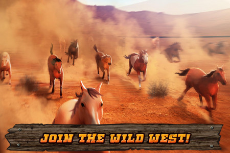 اسکرین شات بازی Cowboys Horse Racing Derby 4