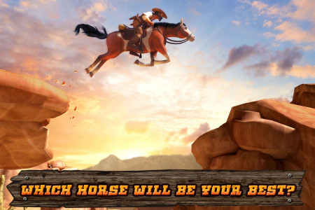 اسکرین شات بازی Cowboys Horse Racing Derby 7