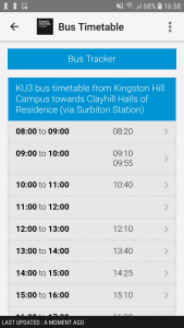 اسکرین شات 3 برنامه Kingston University