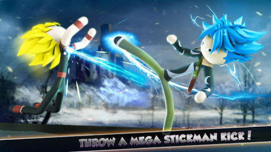 اسکرین شات برنامه Stickman Dragon Hero Fighter 7