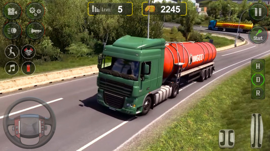 اسکرین شات بازی US Heavy Truck Simulator Games 2