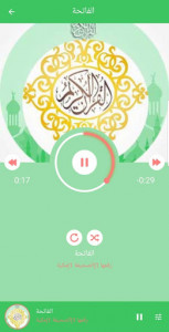 اسکرین شات برنامه Quran audio by Yousuf Kalo 8