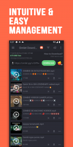 اسکرین شات 4 برنامه Ommer: Moment Video Downloader