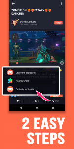 اسکرین شات 2 برنامه Ommer: Moment Video Downloader